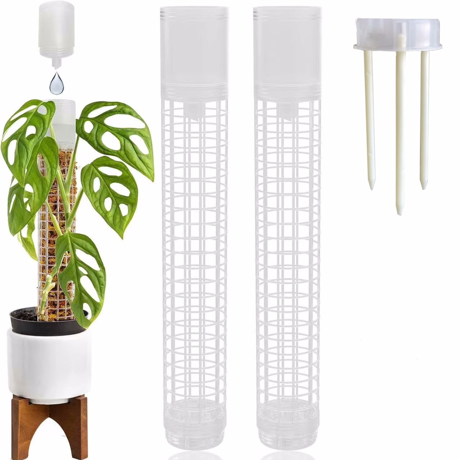 苔ポールプラスチック植物スタンド屋内植物クライミングサポート - Sphagnum Moss Dry のレビューと価格